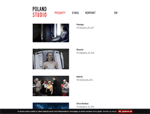 Tablet Screenshot of polandstudio.com